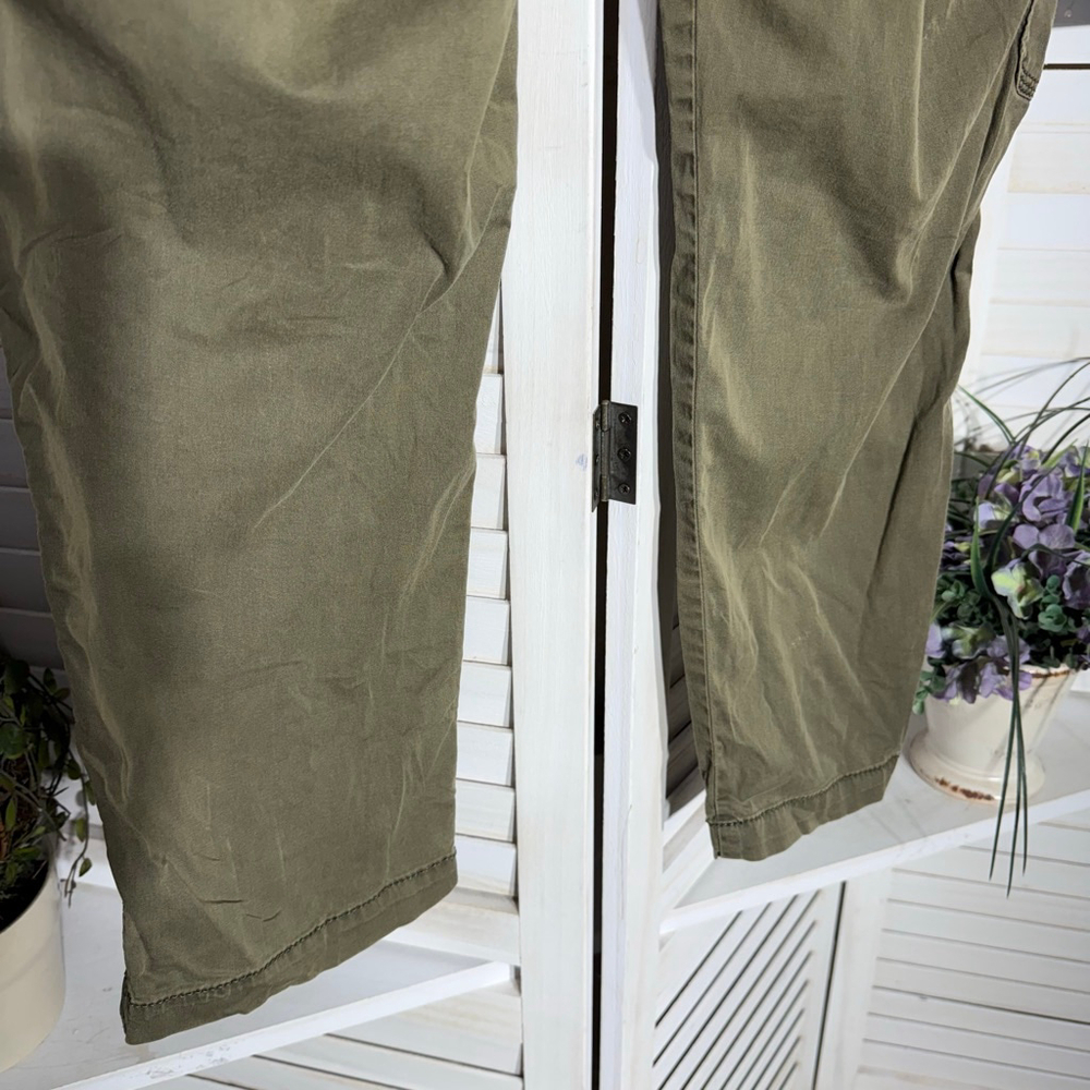 Sonoma vintage Y2K cargo pants military green sz 10 - Picture 6 of 14